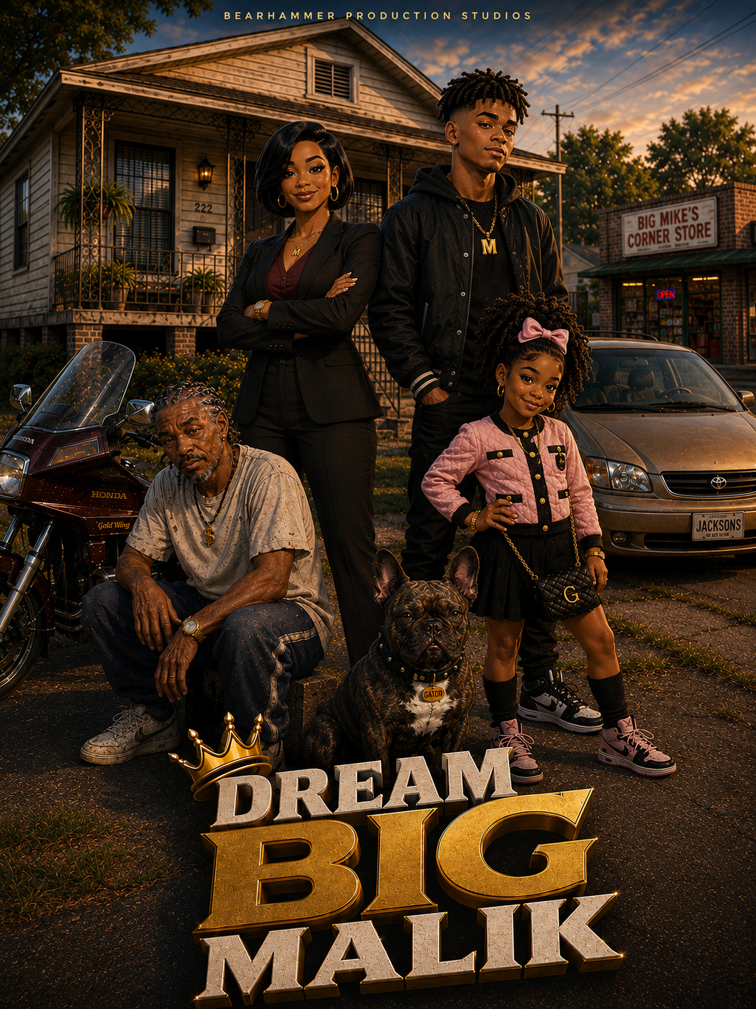 Dream Big Malik official poster artwork