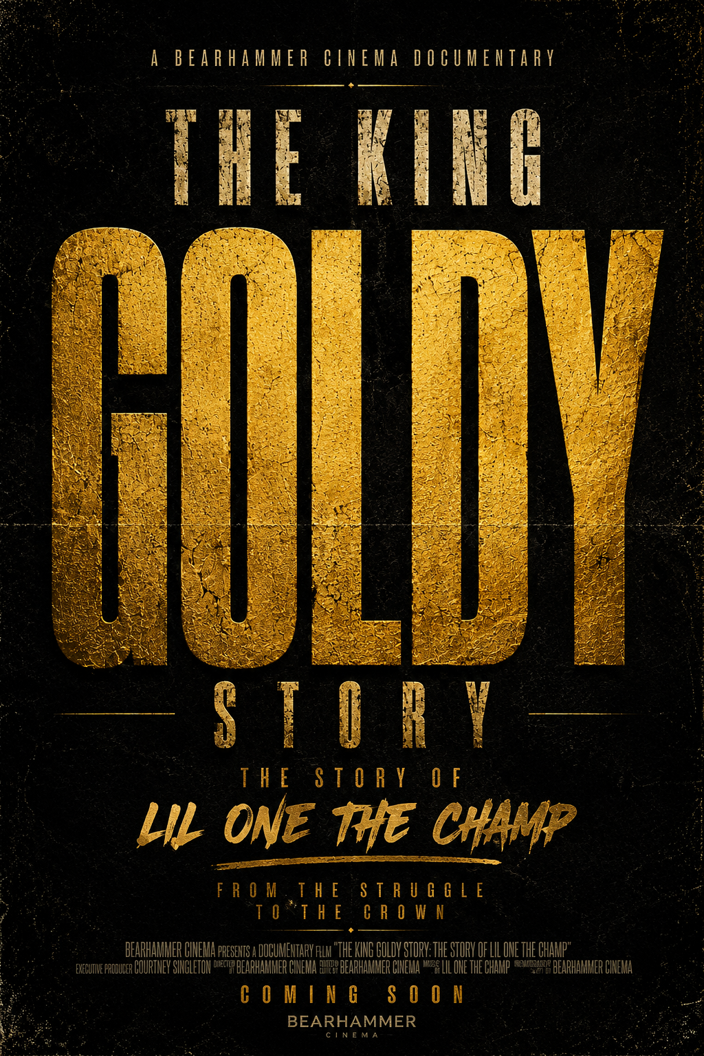 The King Goldy Story official poster artwork